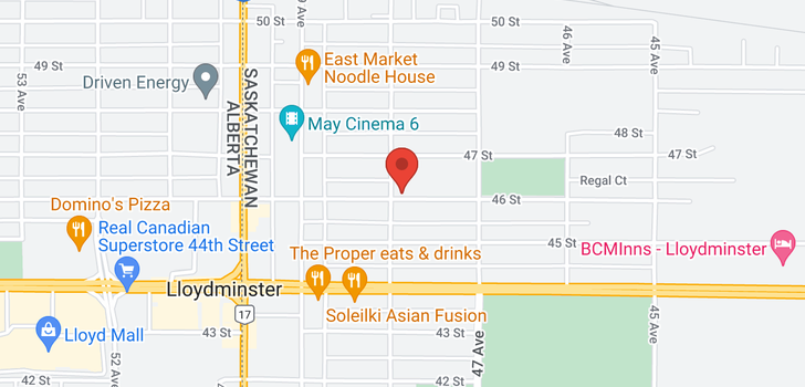 map of 4732 46TH STREET
